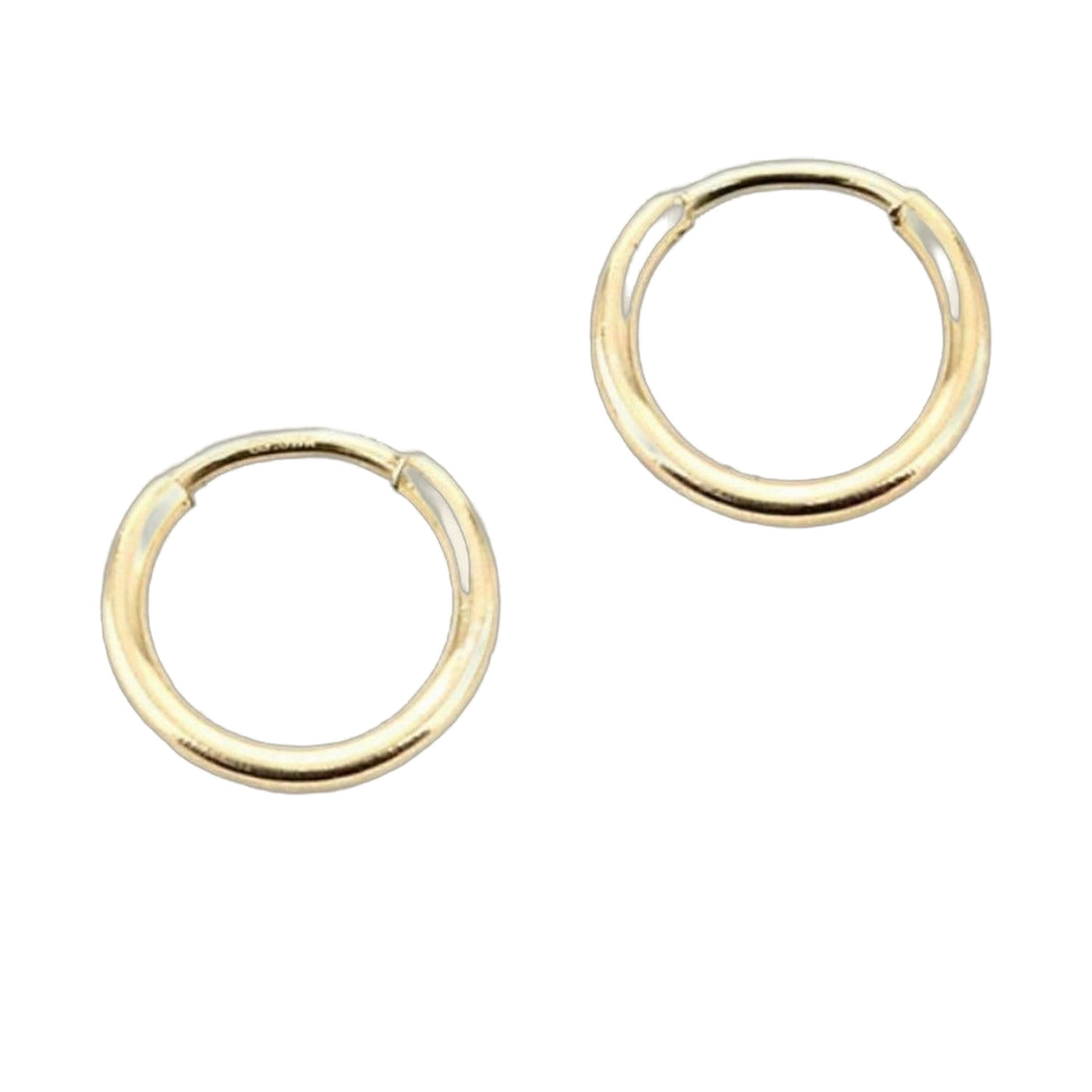 14K Gold Filled 22mm Dainty Hoop Earrings for Women