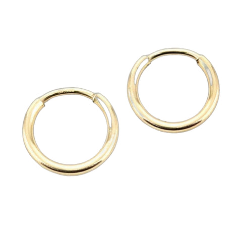 14K Gold Filled 35mm Bold Statement Hoop Earrings