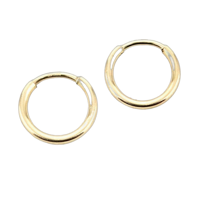 14K Gold Filled 35mm Bold Statement Hoop Earrings