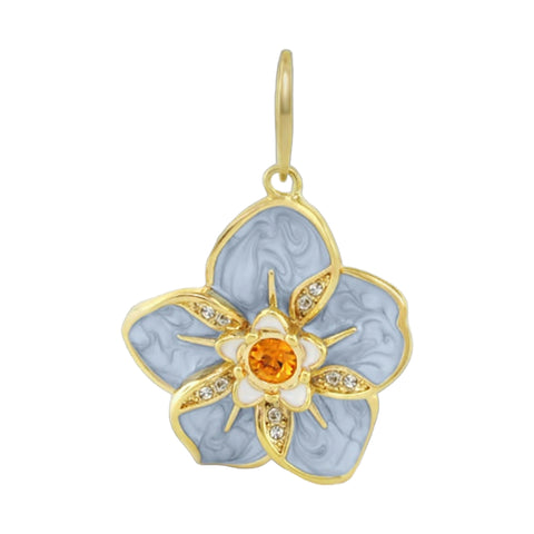 Eau Hibiscus Flower Pendant