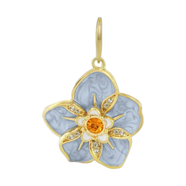 Eau Hibiscus Flower Pendant