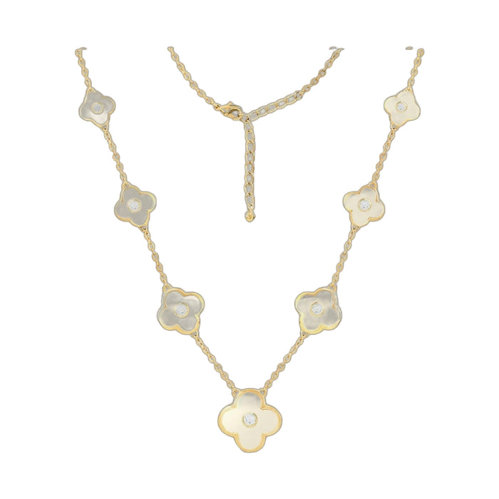 Fun Clover 16" Daisy Necklace