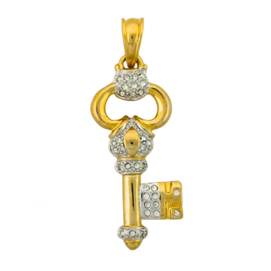 Timeless Key Charm Pendant