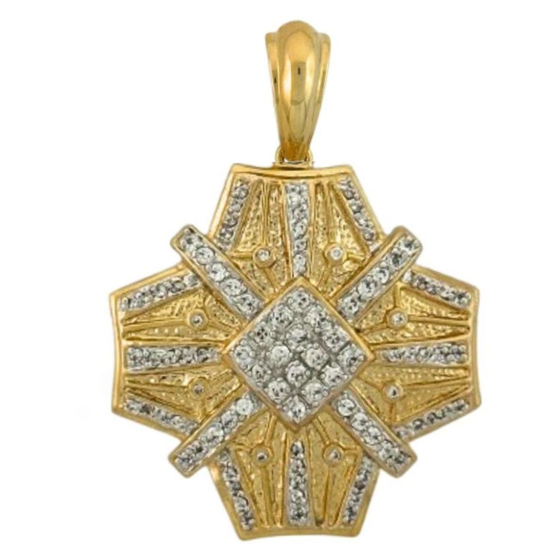 Art Deco Charm Pendant