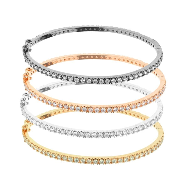 Glamour Pave Stackable Bangle