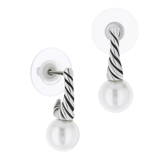 Antique Wire Pearl Earrings
