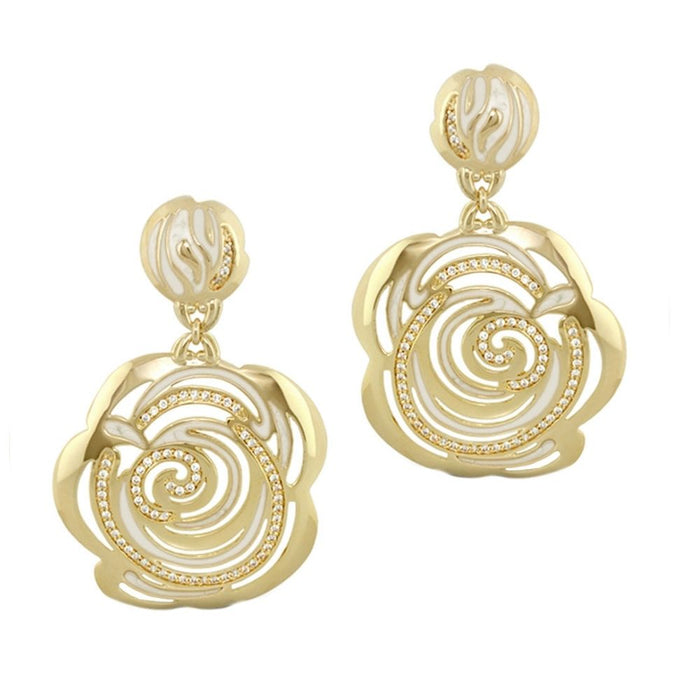 Rose Flower Earrings