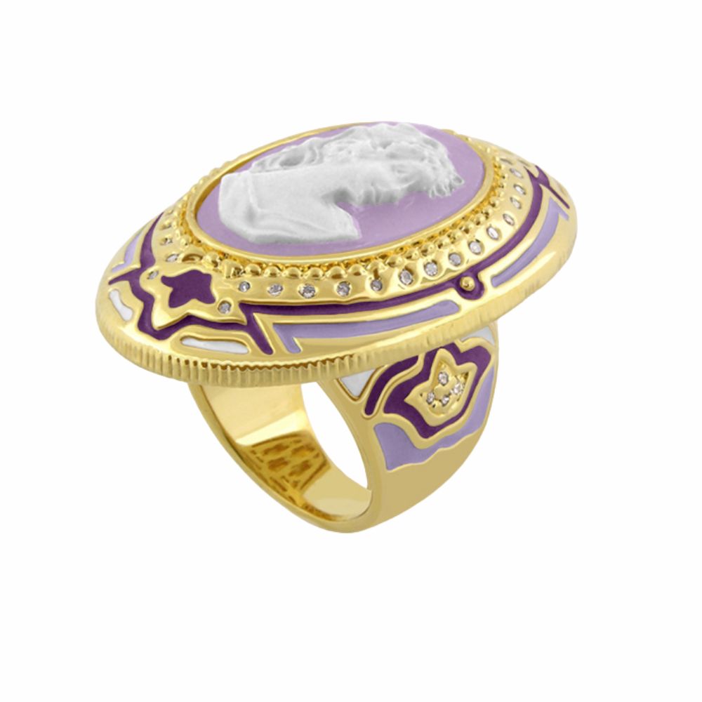 Cameo Rome Ring