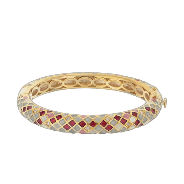 Checker Chic Bangle