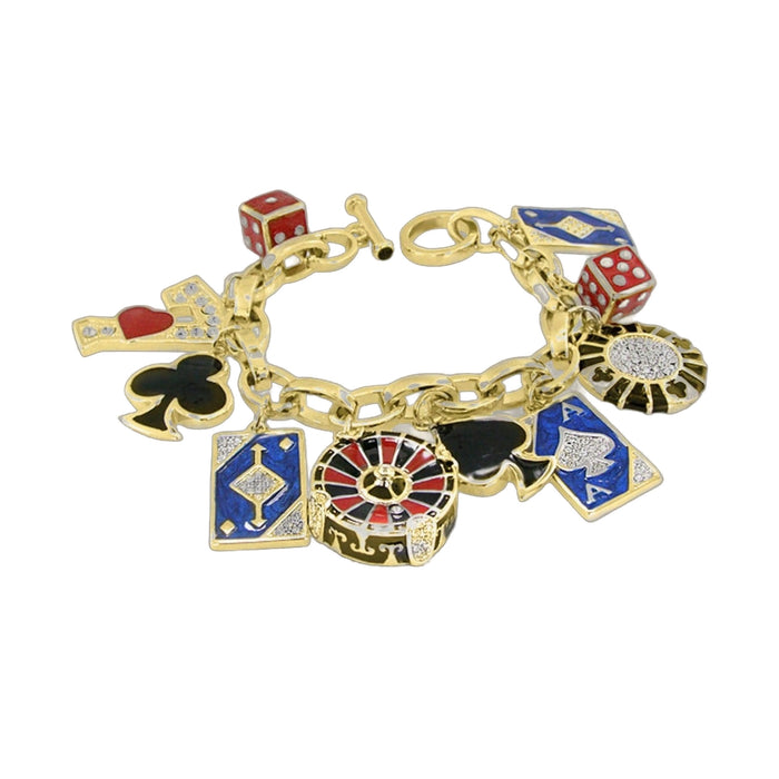 Players Club Charm Bracelet