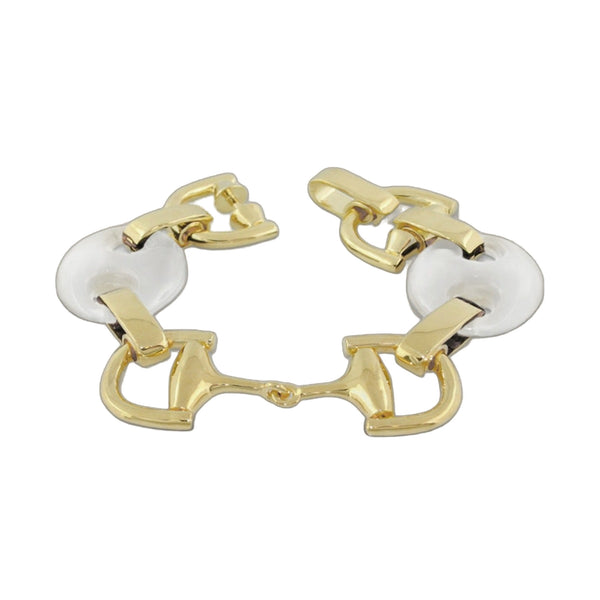 Summer Link Saddle Bracelet