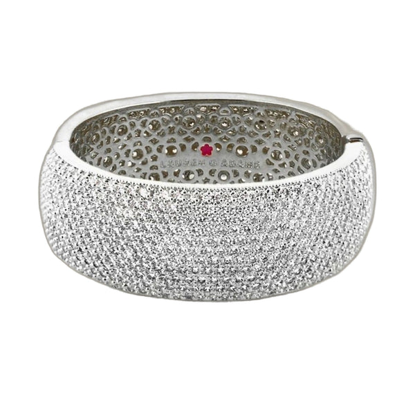 Thick Glamour Pave Bangle