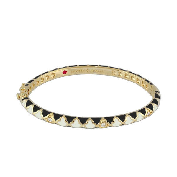 Stackable Fiesta Bangle — Triangle & Pavé