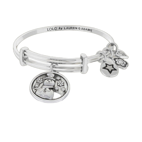Lolo Snowman Bangle.