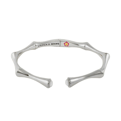 Socialite Stackable Bangle — Bamboo Open Cuff