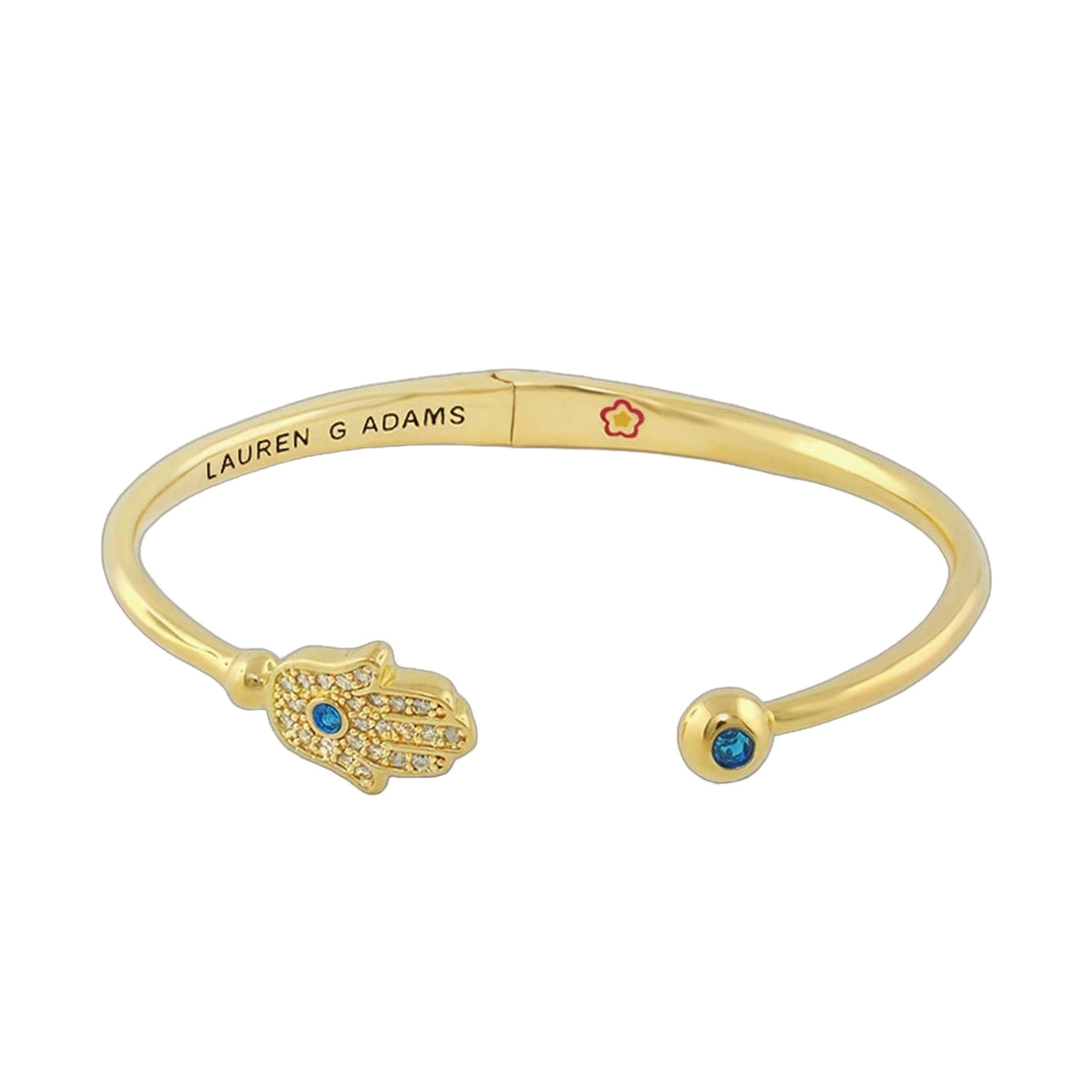Open Arms Hamsa Bangle