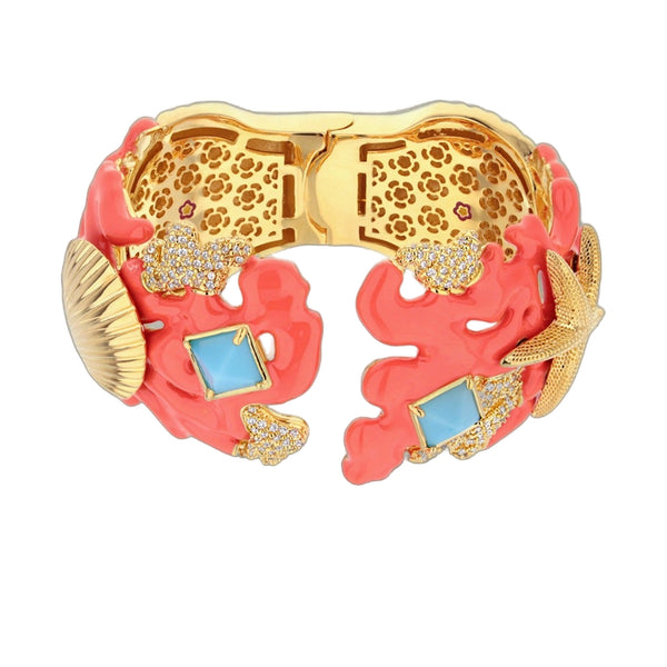 Pretty Little Things Coral Bangle