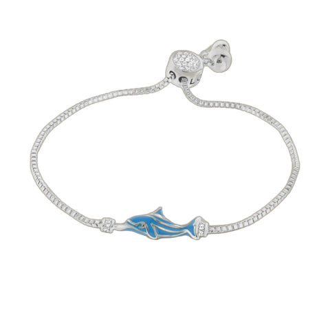Eau Dolphin Bolo Bracelet