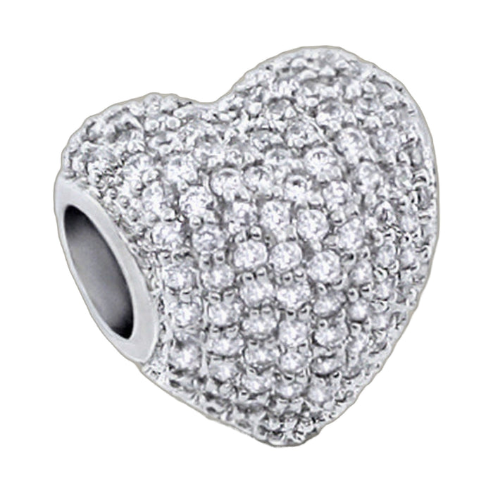 Gabriella Beads Pave Heart