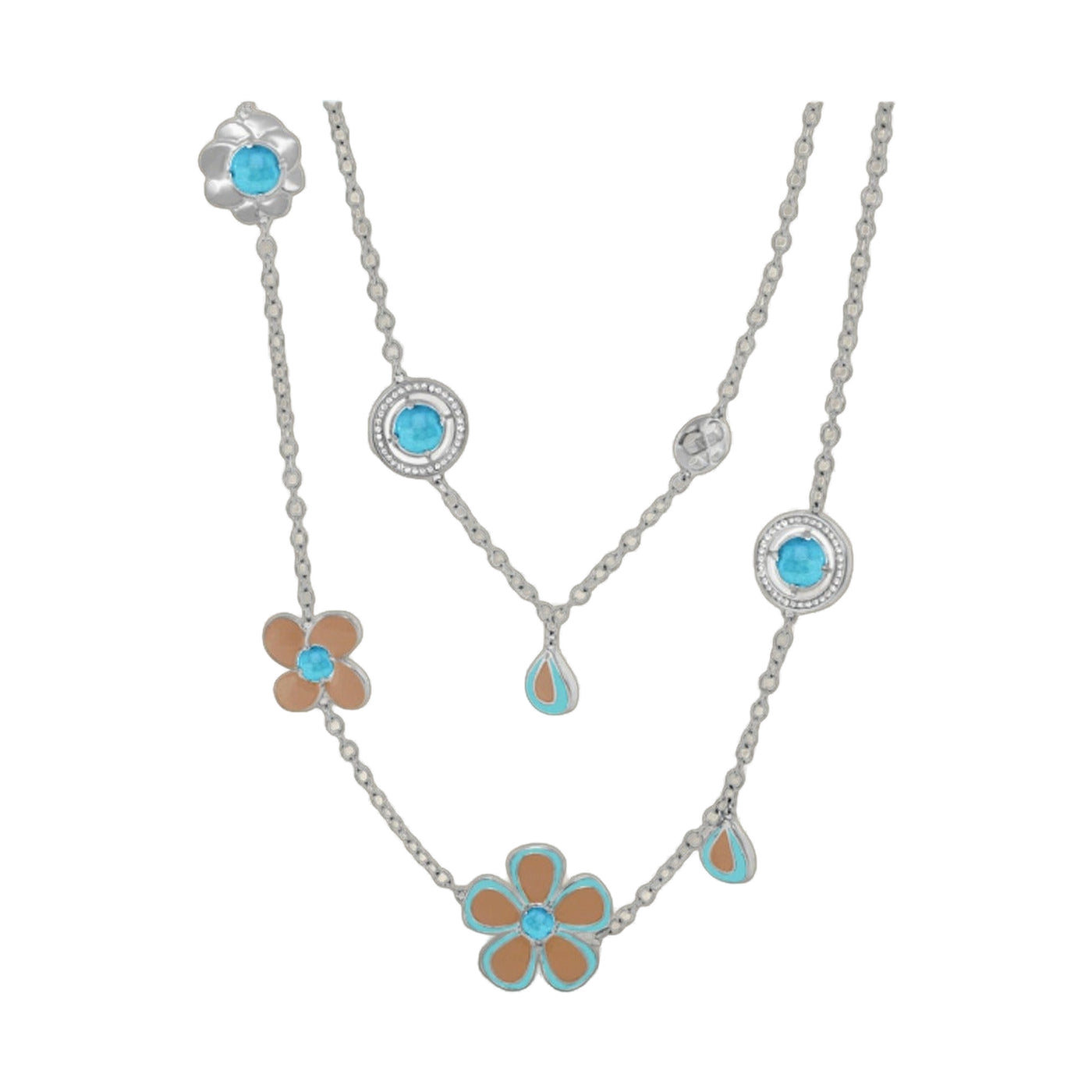 Falling Flowers Necklace