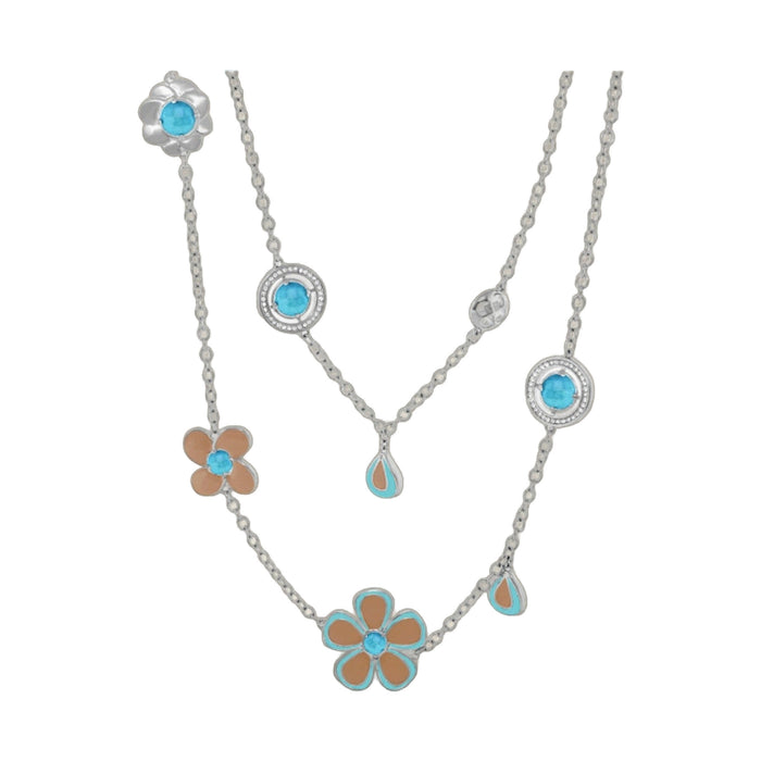Falling Flowers Necklace