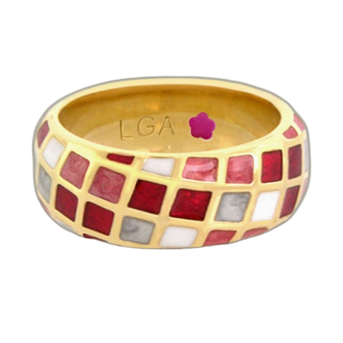 Checker Chic ring