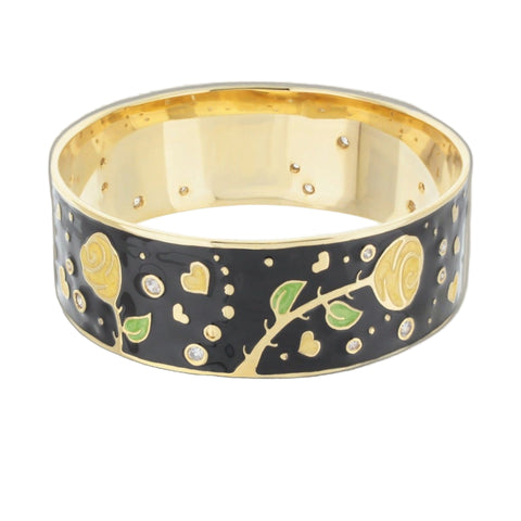 Daisy Love Bangle — Golden Rose