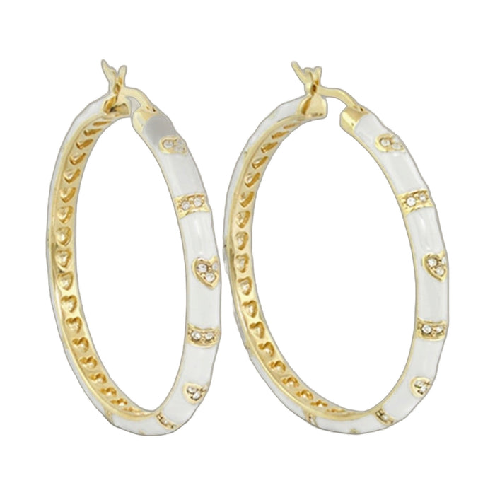 Pave Love Earrings