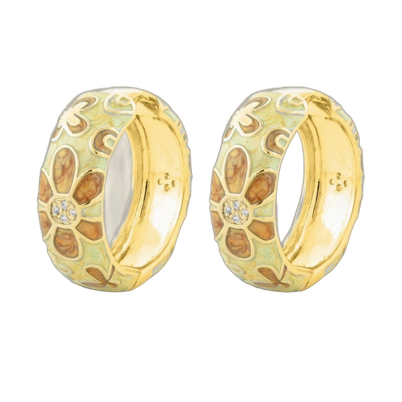 Butterfly Hoop Earrings