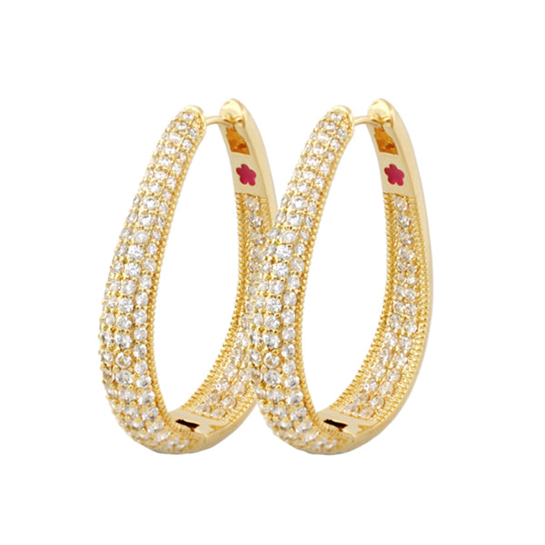 Glamour Pave Earrings