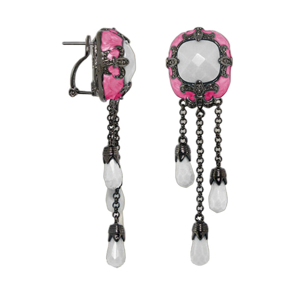 Knights of Love Chandelier Earrings