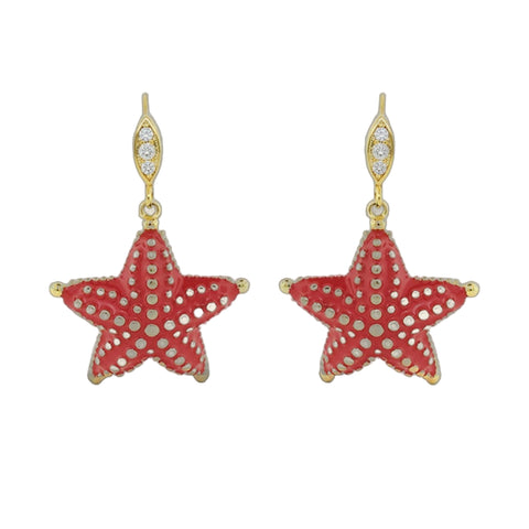 Eau Starfish Earringss