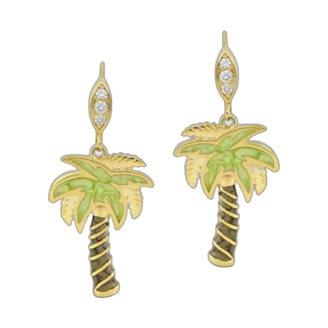 Eau Palm Tree Earrings
