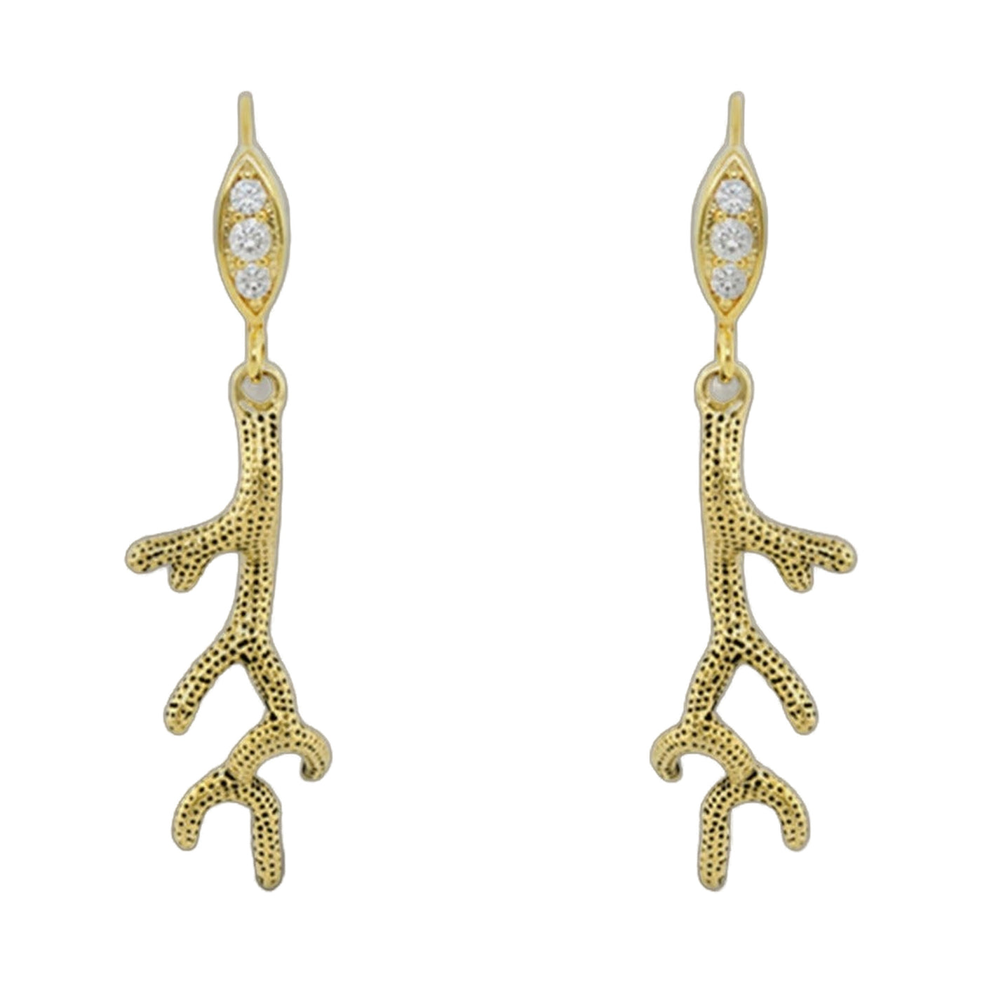 Eau Coral Earrings