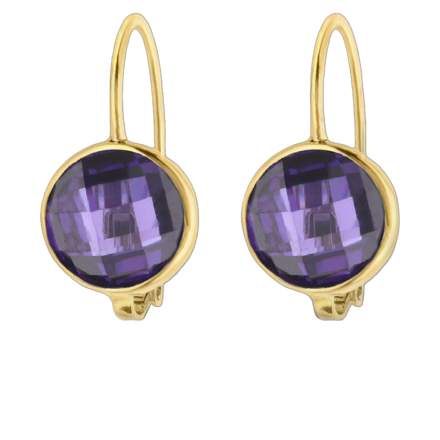 June Birthstone Color Earrings