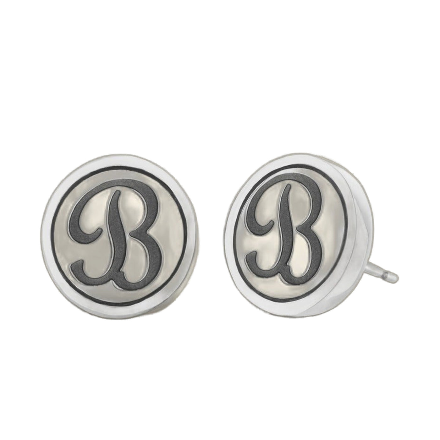 Initial B Earring