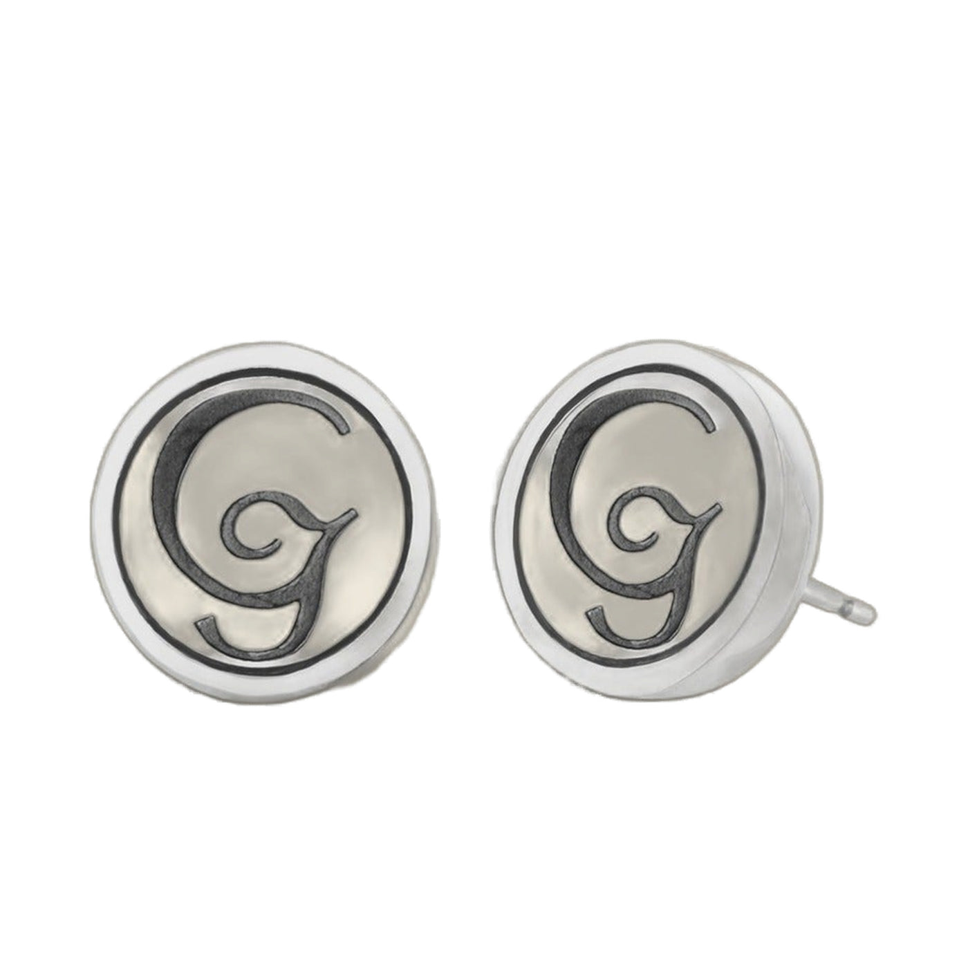 Initial G Earring