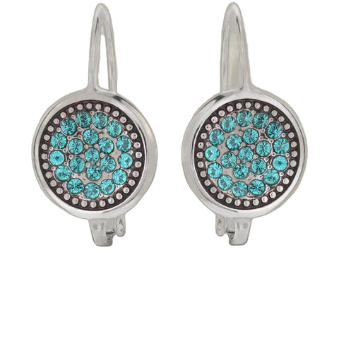 December Birthstone Color Earrings