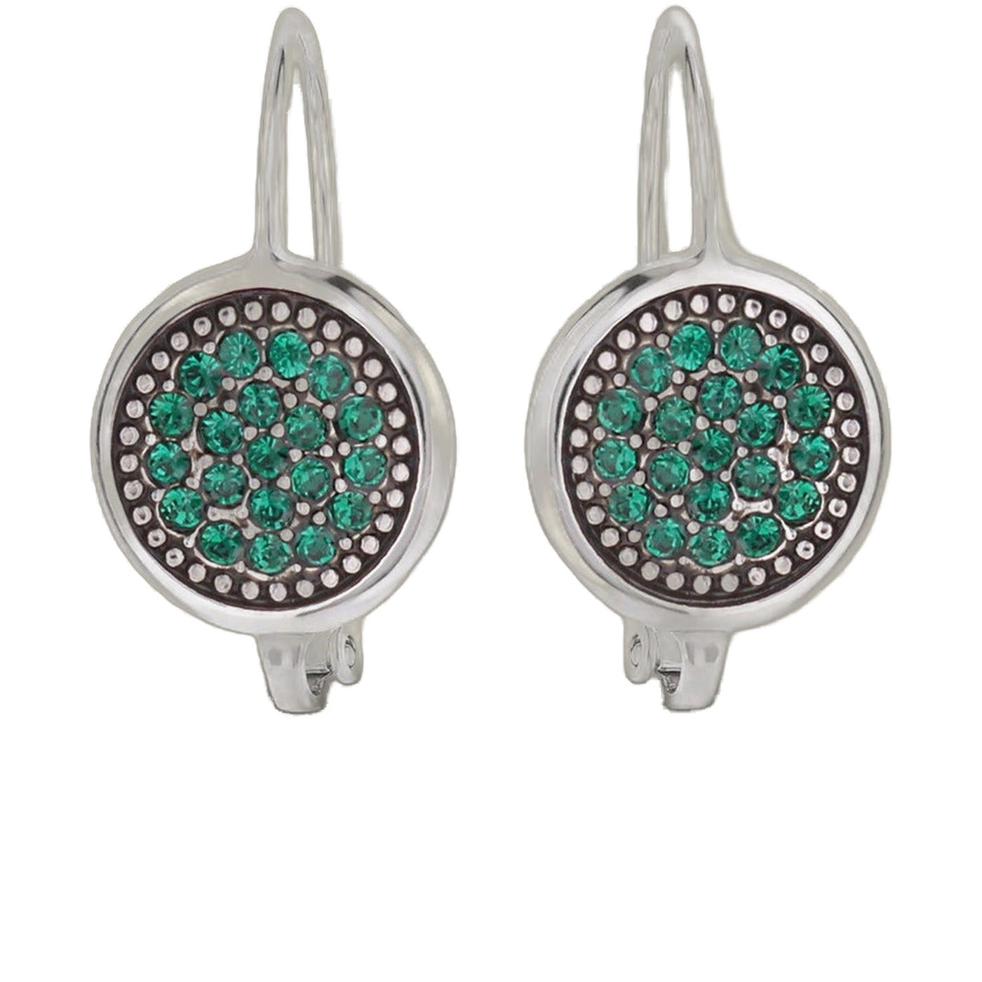 May Birthstone Color Earrings