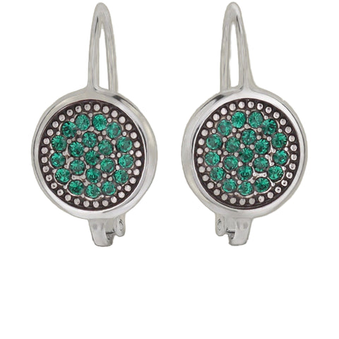 May Birthstone Color Earrings
