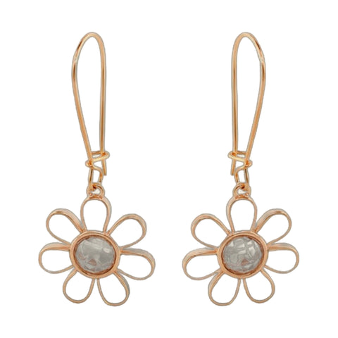 Moon Flower Earrings
