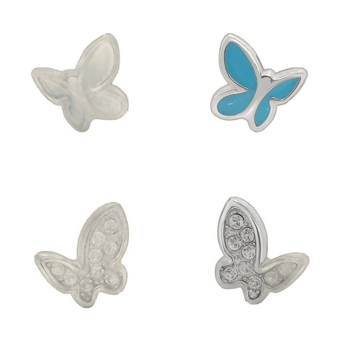 Sydney Leigh Butterfly Earrings Set of 2