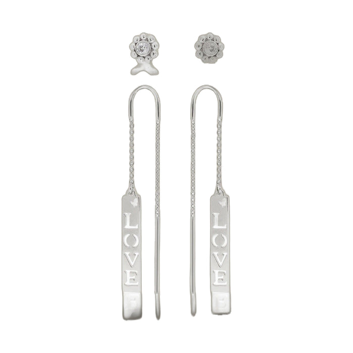 Sydney Leigh Love Earring Set of 2