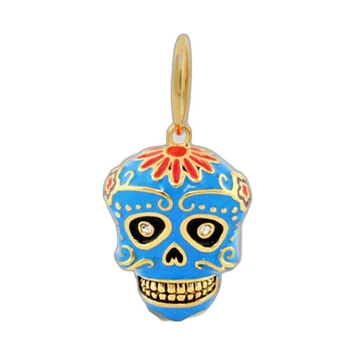 Eau Dia De Los Muertos Skull Pendant