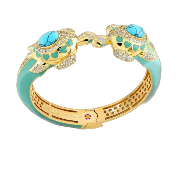 Eau Turtle Bangle