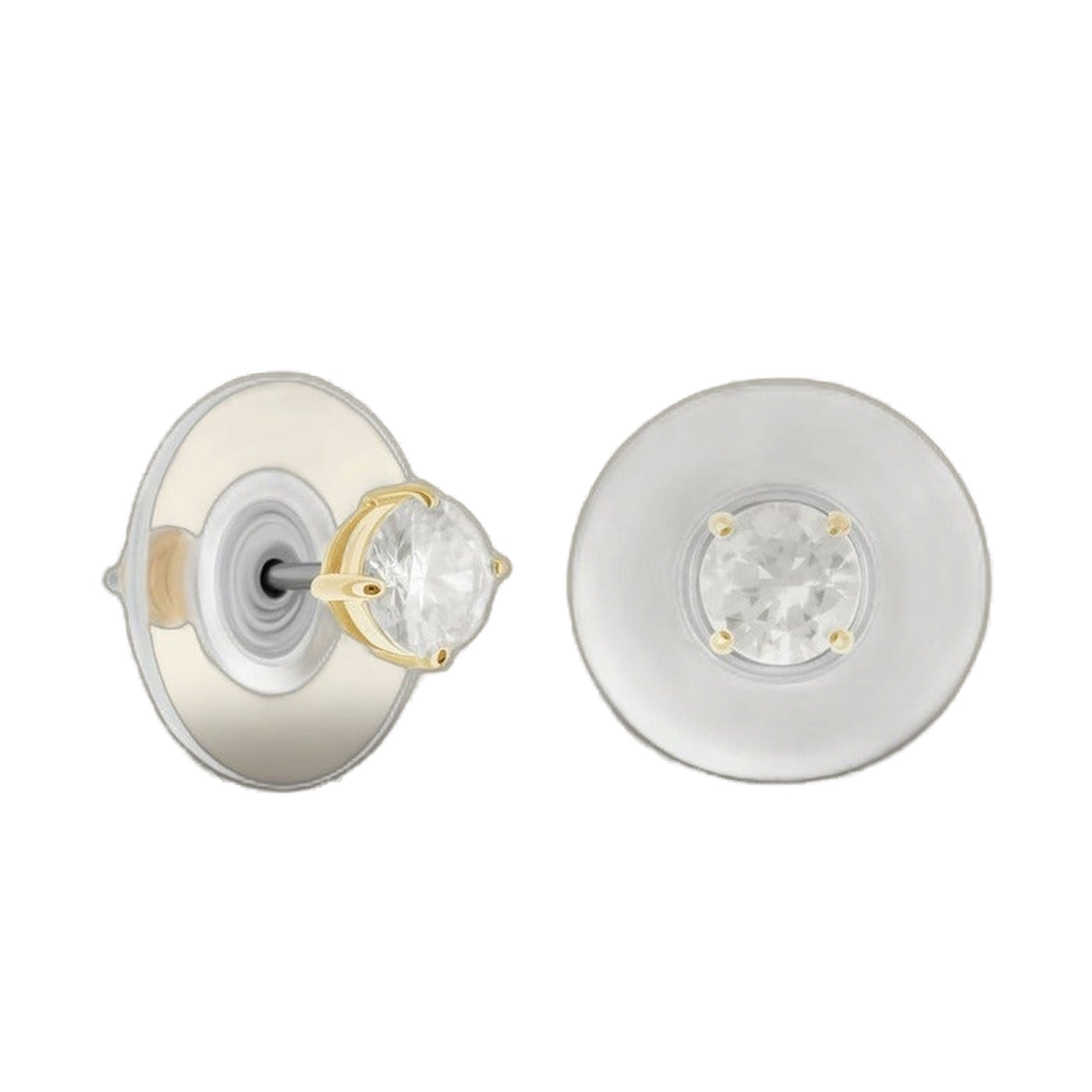 925 Stud Earrings 1.3 Ct