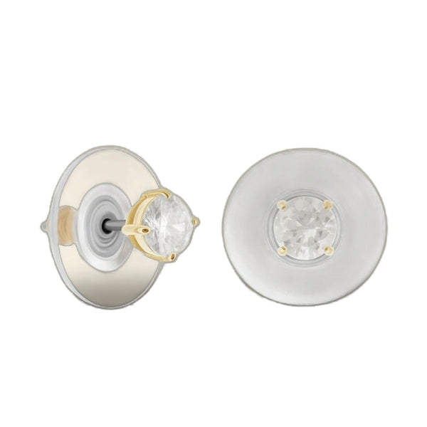 925 Stud Earrings 1.3 Ct