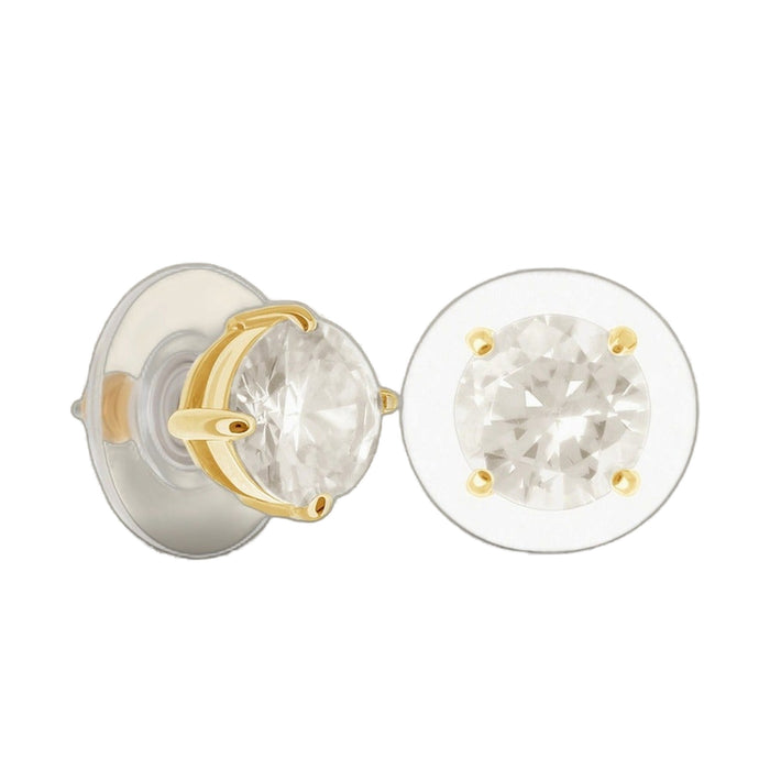 925 Stud Earrings 2 Ct