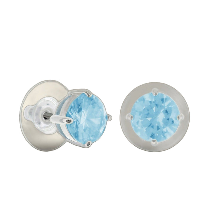925 Stud Earrings 1.3 Ct