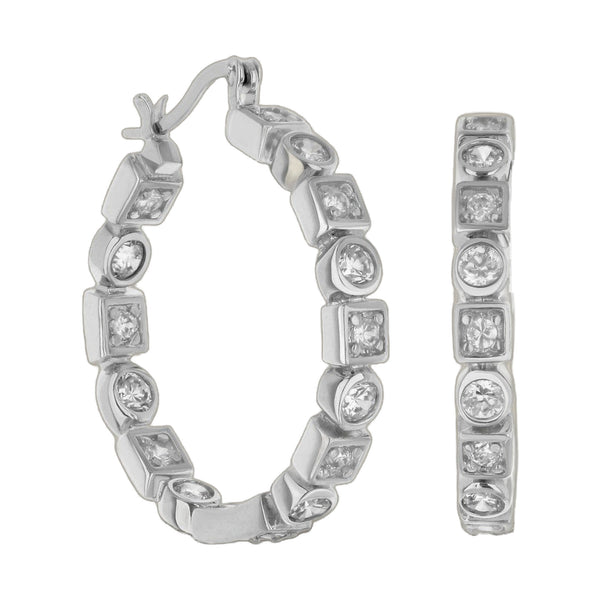 Sterling Silver Hoop Earrings